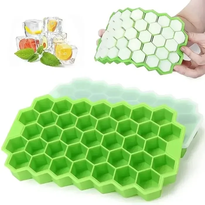Fairwave 32-Grid Silicone Honeycomb Ice Cube Tray