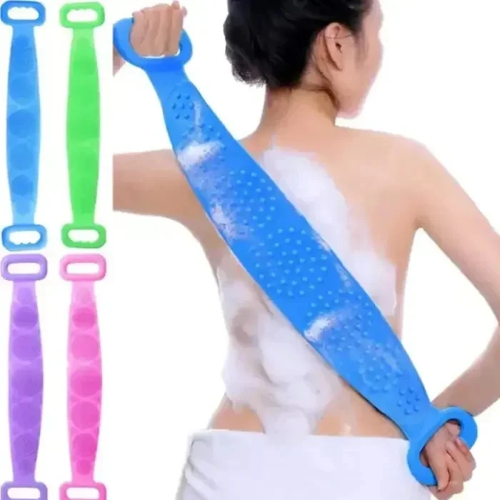 Silicone Bath Scrubber & Body Brush